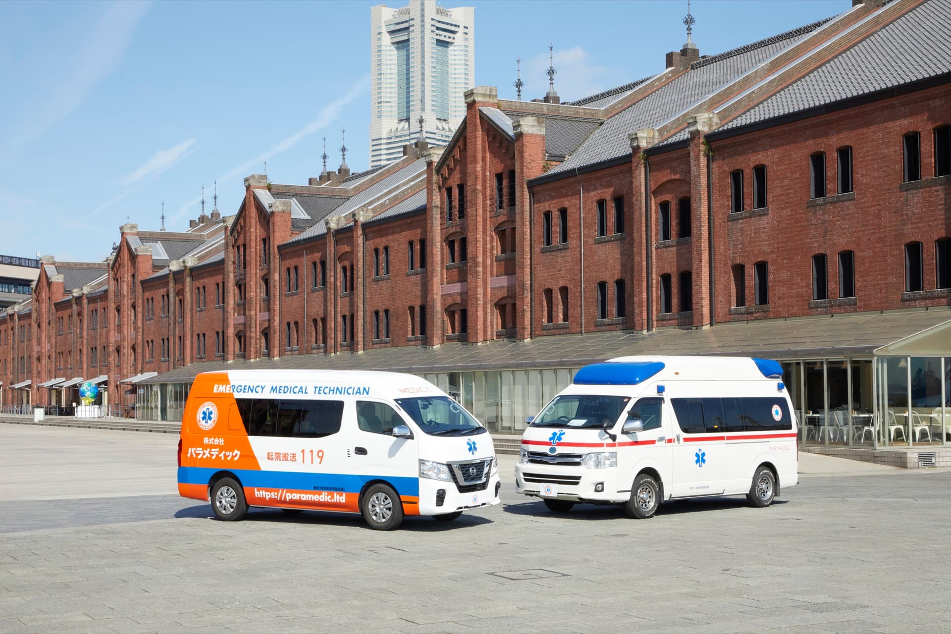 パラメディックの救急車
